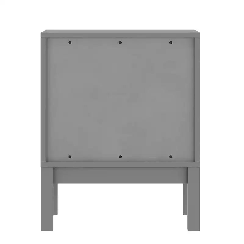 Table de chevet en bois avec 2 tiroirs de rangement, table d'appoint pour chambre d'enfant