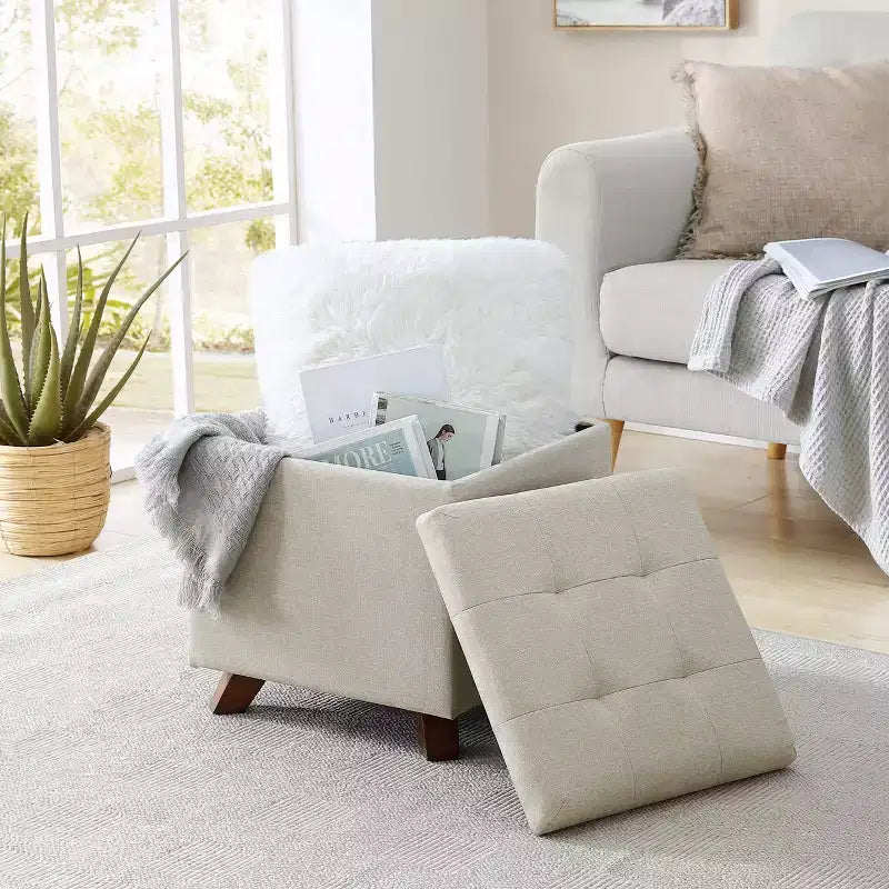 Table de camping pliante portable d'extérieur avec sac de rangement