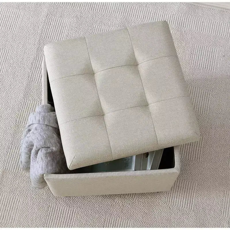 Table de camping pliante portable d'extérieur avec sac de rangement