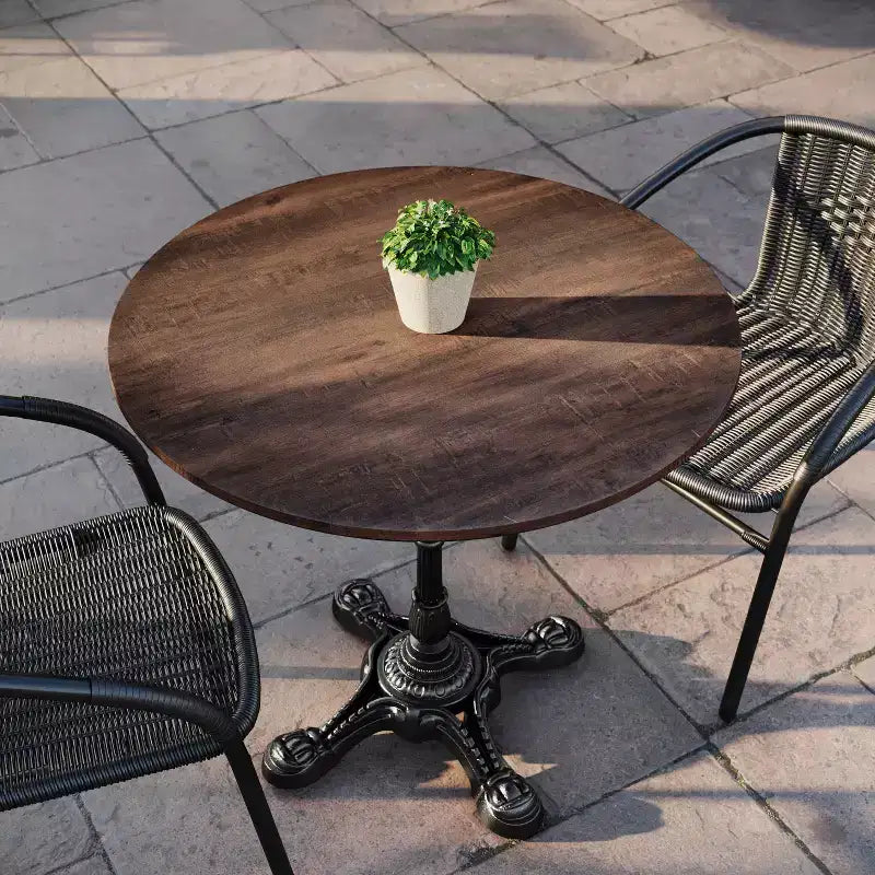 Dessus de table stratifié HPL, bord sans joint, résistant aux rayures et aux taches, qualité commerciale
