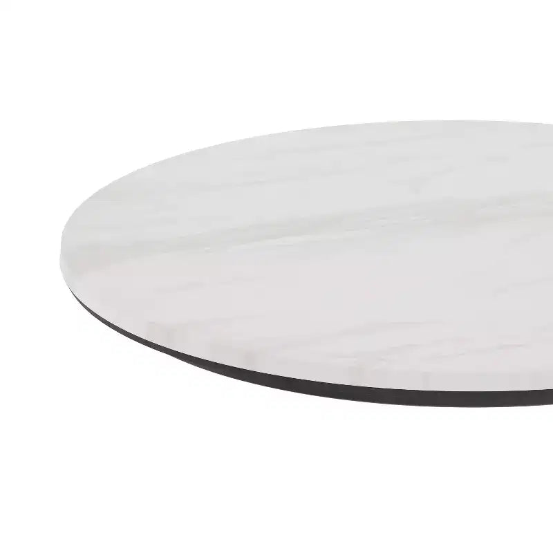 Dessus de table stratifié HPL, bord sans joint, résistant aux rayures et aux taches, qualité commerciale