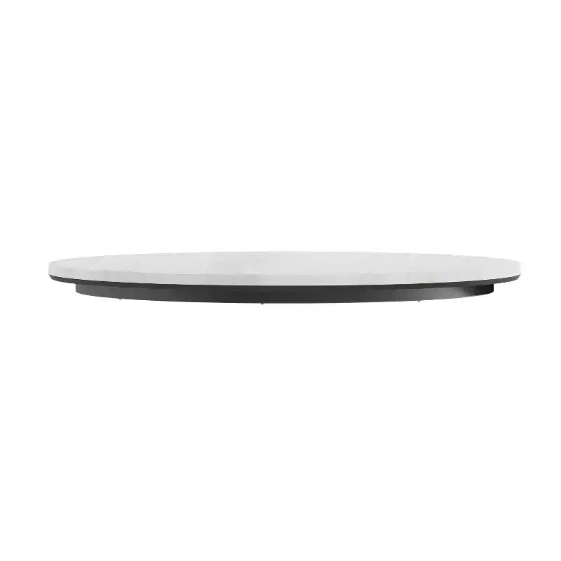 Dessus de table stratifié HPL, bord sans joint, résistant aux rayures et aux taches, qualité commerciale