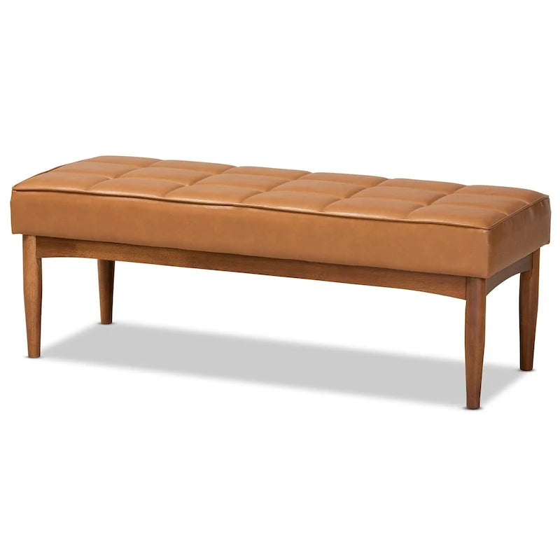 Banc de salle à manger moderne du milieu du siècle