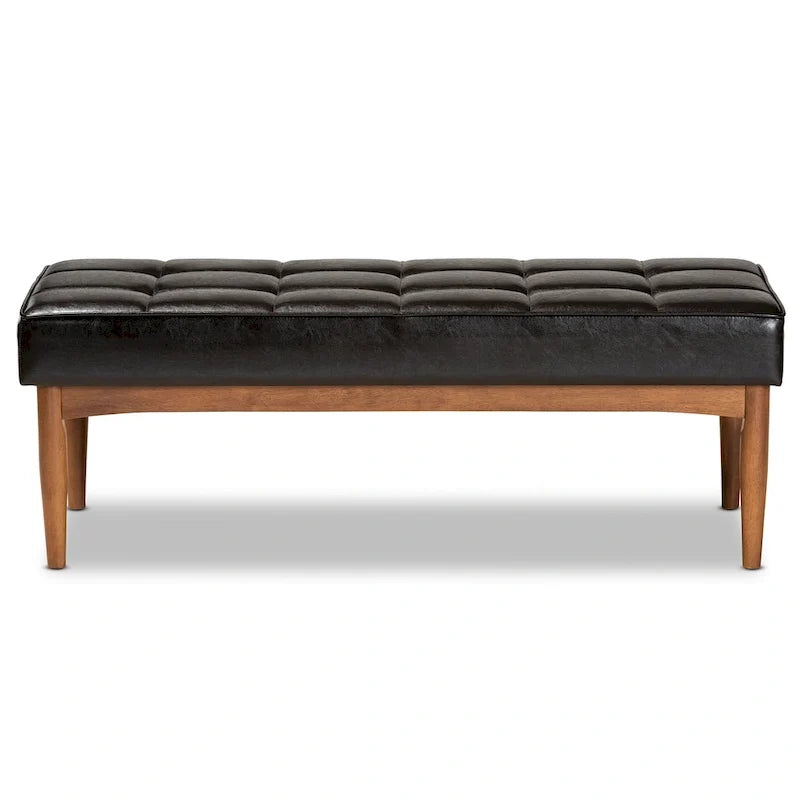 Banc de salle à manger moderne du milieu du siècle