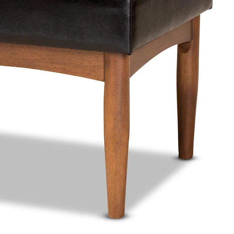Banc de salle à manger moderne du milieu du siècle