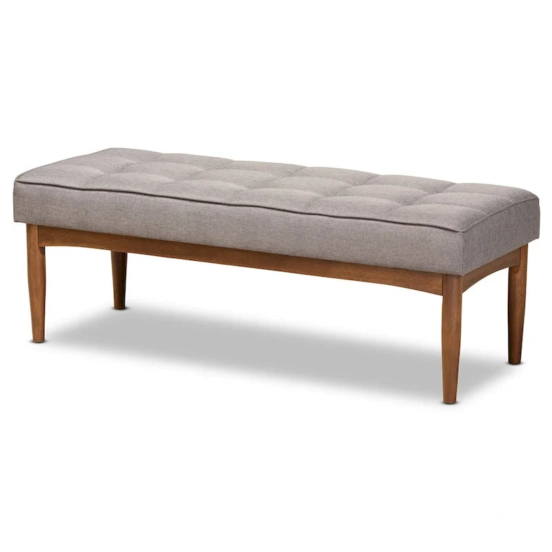 Banc de salle à manger moderne du milieu du siècle