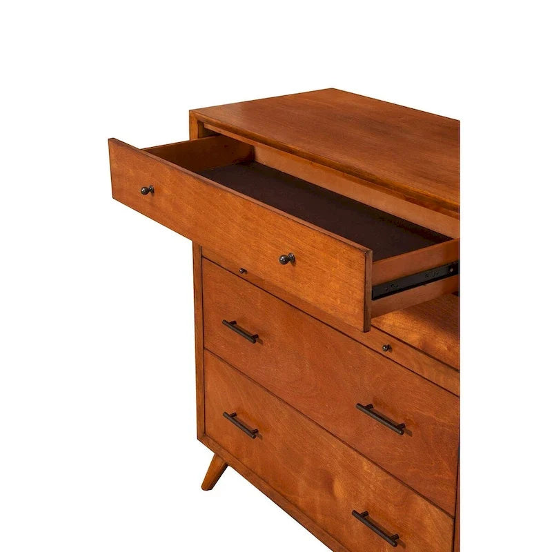 Mid-century 4-drawer Chest