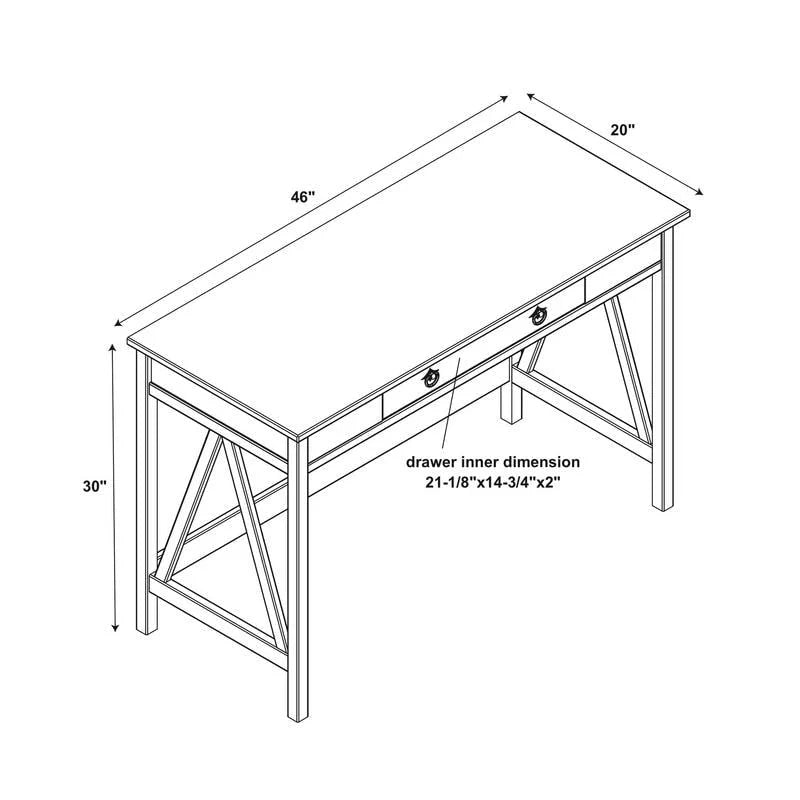 Bureau en bois flotté