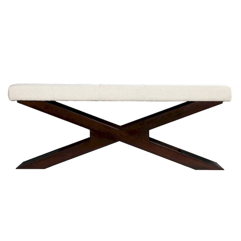Banc d'entrée capitonné
