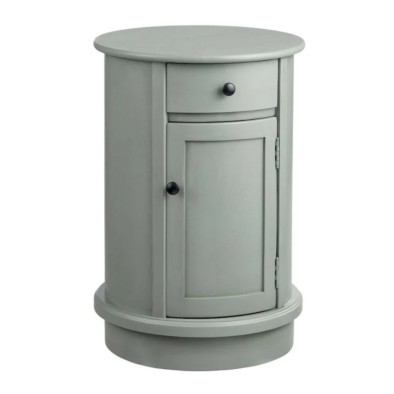 Meuble d'appoint à 2 portes, 26, gris