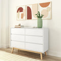 Commode 6 tiroirs style Mid-Century