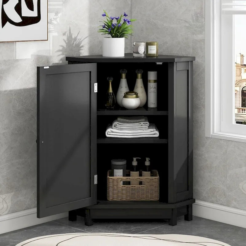 Bathroom Cabinet Triangle Corner Storage Cabinet